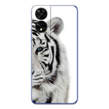 Чохли з картинкою животних TCL 505 (Білий Тигр)