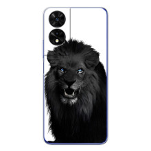 Чохли з картинкою животних TCL 505 (Чорний ЛЕВ)
