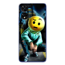 Чехол для <td>ТКЛ 505 </td> - (AlphaPrint) с печатью (ТОП продаж) (Парень смайл)