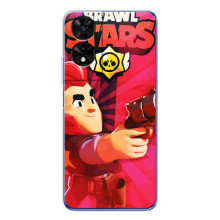 Чехол для TCL 505 Бравл Старс (VPrint) (Дуэлянт Кольт)