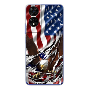 Чехол Флаг USA для TCL 505 – Флаг USA