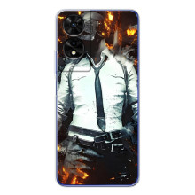 Силиконовый чехол с картинкой "Герой Pubg" на TCL 505 – Man Пубг