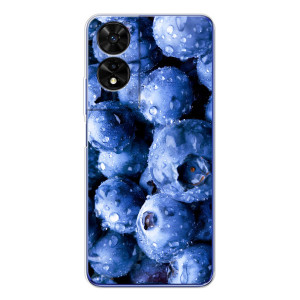 Чехол с изображением  вкусной еды для TCL 505 – Голубика