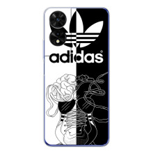 Чохол с стилі "Адідас" для ТCL 505 – Adidas шнурки