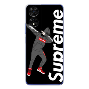 Чехол для TCL 505 с картинкой Supreme (AlphaPrint)