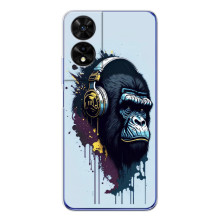 Чехол с Обезьянами TCL 505 - (AlphaPrint)