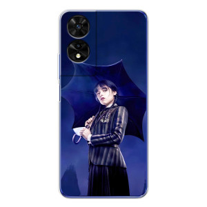Силиконовый чехол с картинкой для TCL 505