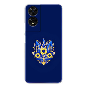 Чехол Укр Символика для TCL 505 – Цветущий Герб