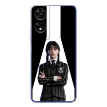 Чехлы Венсдей на TCL 505 Уэнсдей (AlphaPrint) (W-Wednesday)