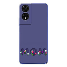 Чехлы для мамы на TCL 505 (Мама в цветах)