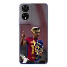 Чехол с футболистом Ламин Ямаль TCL 505 (Lamine Yamal)
