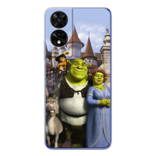 Чехол с мультфильмом Шрек на TCL 505