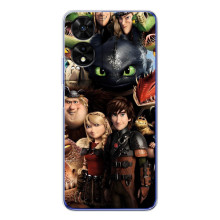 Чехол как приручить дракона на TCL 505 (Персонажи дракона)