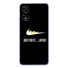Чехол с логотипом Найк на TCL 505 – Nike just do it