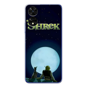 Печатный чехол с принтом Шрек для TCL 505 – Shrek