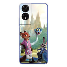 Чохол Зоотрополіс на TCL 505 – Нік Джуді і змія