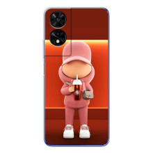 Крутые Чехлы Луи Виттон для TCL 505 (AlphaPrint) (С Кофе)