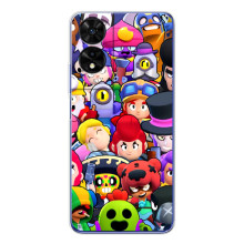 Силіконовый Чохол на TCL 505 з картинкою Brawl Stars