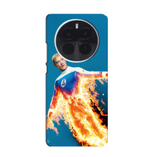 Чехол с принтом Фантастическая четверка для TCL 60 Ultra NxtPaper – Человек-Факел