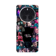 Чохол Гра в кальмара для TCL 60 Ultra NxtPaper – Колаж гра кальмара