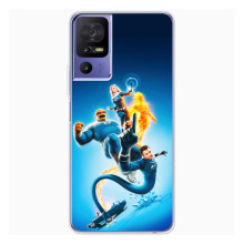 Чехол с принтом Фантастическая четверка для TCL 605 – Фантастическая четверка