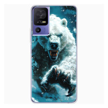 Чохол з картинкою 'Хижаки' для TCL 605 – Ведмідь