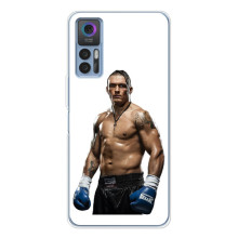 Чехол с картинкой Александр Усик для TCL K23 5G – Усик на белом