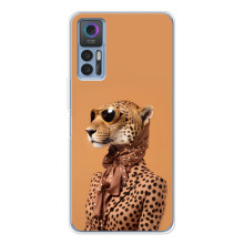 Чехол с принтом стильные животные для К23 5Джи (Стильный леопард)