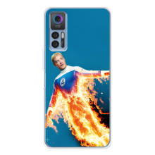 Чохол з принтом Фантастична четвірка для TCL K23 – Людина-факел