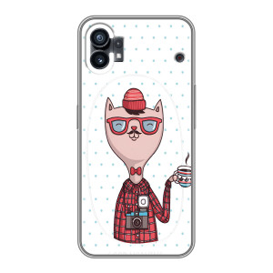 Чохол на тематику: Коти для TCL NxtPaper 70 Pro – Кіт аристократ