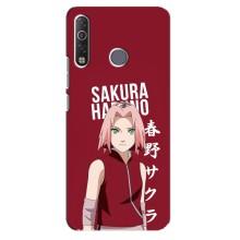 Чехлы Персонажи Аниме Наруто для TECNO Camon 12 Air CC6 (AlphaPrint) – Аниме Сакура