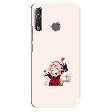 Чехлы Персонажи Аниме Наруто для TECNO Camon 12 Air CC6 (AlphaPrint) – Лайк Сакура