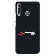 Чехлы (ART) Цветы на TECNO Camon 12 Air CC6 (VPrint) (Неочікувані квіти)