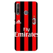 Чехлы для TECNO Camon 12 Air CC6 (VPrint) - Футбольные клубы (Milan)