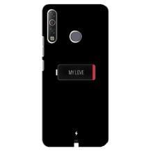 Чехлы для любимой на Техно Камон 12 Ейр (VPrint) (Love battery)