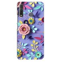 Чохли з квітами для TECNO Camon 12 Air CC6 (VPrint) (Дизайн квітів)