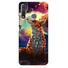 Чехлы с картинкой Лисички для TECNO Camon 12 Air CC6 (VPrint) (Лисица в космосе)