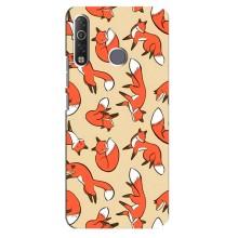 Чехлы с картинкой Лисички для TECNO Camon 12 Air CC6 (VPrint) (Лисички)