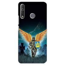 Чехлы с картинкой ЗСУ для TECNO Camon 12 Air CC6 (AlphaPrint) (Солдат ЗСУ)