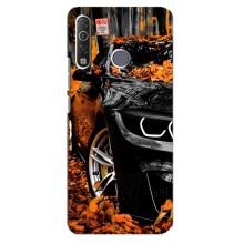 Чехлы с Машинами на Техно Камон 12 Ейр (VPrint) (Черная Машина)