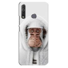 Чехлы с Обезьянами NFT для TECNO Camon 12 Air CC6 (AlphaPrint) (обезьяна NFT в тату)