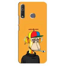 Чехлы с Обезьянами NFT для TECNO Camon 12 Air CC6 (AlphaPrint) (Скучающая Обезьяна NFT)