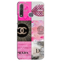 Чохол (Dior, Prada, YSL, Chanel) для TECNO Camon 12 Air CC6 – Модніца