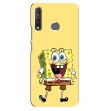 Чехол Губка Боб для Техно Камон 12 Ейр – Веселый Спанч Боб