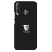 Чехол Майнкрафт на TECNO Camon 12 Air CC6 (AlphaPrint) Minecraft (Овечка Майнкрафт)