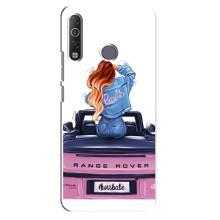 Чехол с печатью для TECNO Camon 12 Air CC6 - (Мода) (AlphaPrint) (На машине)