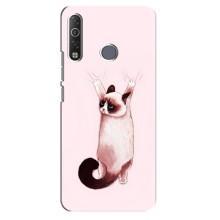 Чохол на ТЕКНО Кам0н 12 Аір СС6 з Котиками (VPrint) (Котик падає)