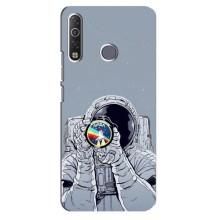 Чехол NASA для TECNO Camon 12 Air CC6 (AlphaPrint) (Космонавт фото)