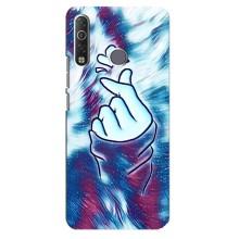 Чохол з принтом для TECNO Camon 12 Air CC6 (AlphaPrint - Знак сердечка)