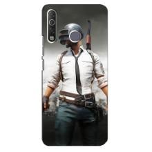 Чехол PUBG для Техно Камон 12 Ейр (AlphaPrint) (Пабг мен)